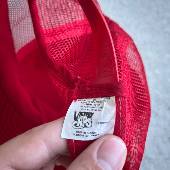 Red Trucker Hat - Picture 5 of 5